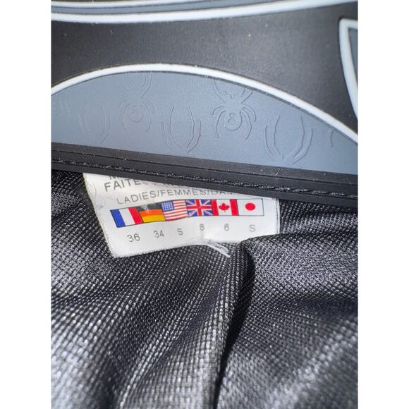 Spyder VTG Ski Sweater Pullover 1/4 Zip Insulated Fair Isle Ladies S Nordic - Picture 4 of 10